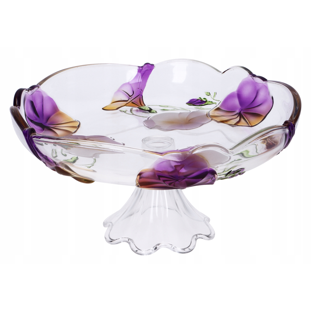 Тарілки з квітами